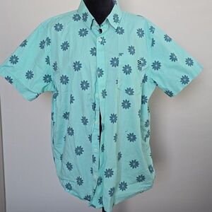 Mens Hurley Button Down Size XL